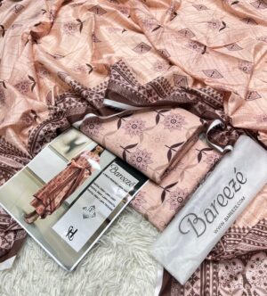 Bareeze Design 3 pc Lawn Suit