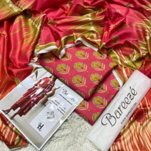 Bareeze Design 3 pc Lawn Suit