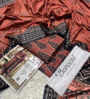 Bareeze Design 3 pc Lawn Suit