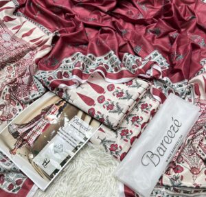 Bareeze Design 3 pc Lawn Suit