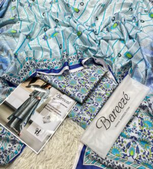 Bareeze Design 3 pc Lawn Suit